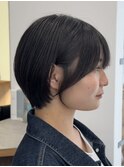 伸びてもまとまるショートボブ/カット/ショート/髪質改善/カラー