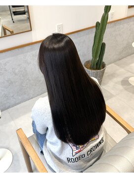 レンジヘアー(lange hair) chocolate brown【暗髪/艶髪/チョコ/透明感】