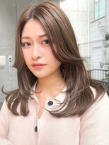 ロビー 表参道(ROBBY) ミディアムレイヤーカット/くびれヘア/大人可愛い/20代30代40代