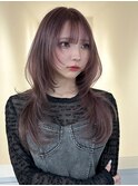 ボブ/ハッシュカット/ヘアセット/ミディアムレイヤーカット/渋谷