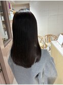 髪質改善ストレートロング
