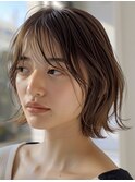 濡れ感くびれ外ハネボブ