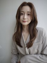 ヌヌ 渋谷 原宿 明治神宮前(nunu)&nbsp;レイヤーカットウルフカットボブグレージュオリーブべージュ