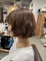 アオゾラヘアーカミノウラ(AOZORA HAIR kaminoura)&nbsp;ボブパーマ