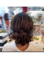 ヘアセットサロン イリス(IRIS) IRIS☆下めシニヨン