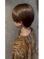 パーミル ヘア クマモト(permille ‰ hair Kumamoto) ショートボブ×ブラウン