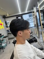 ブリーチ 静岡店(BLEACHi)&nbsp;【BLEACHi稲荷】毛流れセンターパート/静岡メンズ