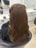 【推し活・イベントに♪】透明感艶カラー×トリートメント×簡単ヘアセット