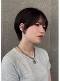 髪質改善/クールショート/イメチェン/ショートボブ前髪