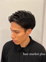 ヘアマーケット プラス 十条(hair market plus)&nbsp;２ブロック/アップバングパーマ