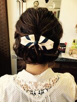 アオ(hair studio ao)&nbsp;およばれヘア