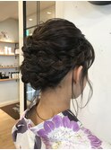 浴衣ヘアアレンジ