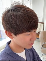 ハク アトリエ(HaKU atelier)&nbsp;韓流前下がりノーセットナチュラルマッシュソフトツーブロック