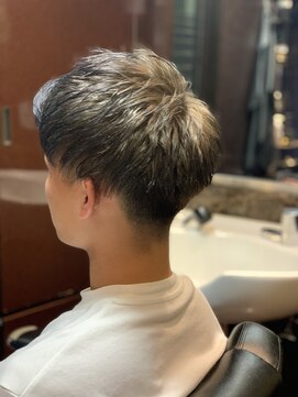 ヒロギンザ 新橋日比谷口店(HIRO GINZA) ツーブロアップバンクスタイル