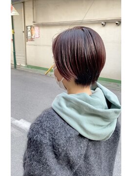 ソウコ(souko) souko.オリジナルバレイヤージュ　ショート白髪染め