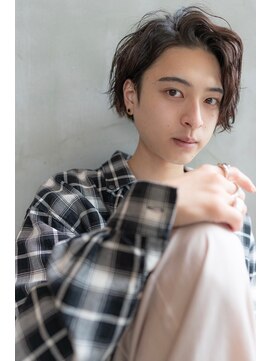 ハバナ 新宿(HAVANA) ウルフ/センターパート/モテる/トランクスヘア/スパイラルパーマ