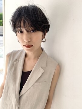 グロウミドル(GROW middle) 大人可愛いブラックショート