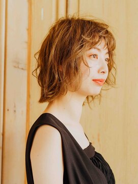 ヌル いわき(neul) ふんわりレイヤーボブ【いわき】