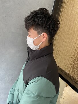 ネオリーブ ジューク 日吉店(Neolive JuQ) 【韓国マッシュ】　メンズカット×波巻きスパイラルパーマ