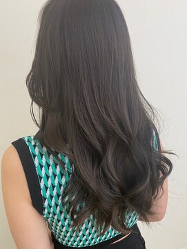 サンバイセライロ 千葉(SAN. by celilo) 艶感アッシュ×ウェーブ巻き◯