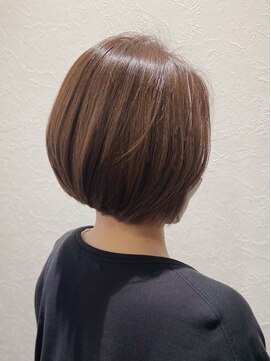 ルームヘア 笹塚店(Room hair) ボブ/グレージュ/大人女性/レイヤー/ショート[笹塚]
