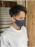 MEN'S HAIR ツーブロック×ツイスト×眉カット