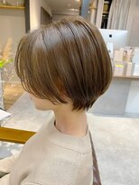 ヘアデザイン アネーロ(hair design anello) オトナ可愛い丸みショート