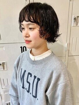 クリアーオブヘアー 栄南店(CLEAR of hair) マッシュウルフ+パーマ