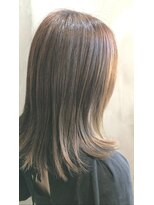 ソイルバイロミー(soil by ROMMY)&nbsp;上品な外ハネミディアムスタイル/横浜髪質改善