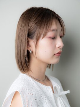 アビント バイ レシッド 武蔵小杉(abinto by rcid) 【似合わせヘア】大人ボブ　【武蔵小杉　髪質改善ストレ－ト】