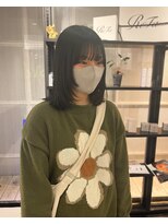 トレス(TRESS)&nbsp;ロブ/フェイスレイヤー/プツっと前髪/お顔周りニュアンスカット