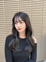 ルネ 北千住(Renee)&nbsp;韓国ヘア_ オルチャンヘア_ダークグレージュ_ワンホンヘア