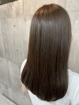 リティアンドビューティースタジオモッズシブヤ(LITTY&beauty studio M.O.D shibuya)&nbsp;#艶カラー#オリーブカラー#グレージュ#ベージュ