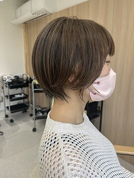 メロウ(mellow) ショート×グレージュ