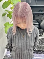 チュダック(ChuDuck)&nbsp;韓国風《ペールピンク》ハイトーン/ケアブリーチ/ダブルカラー