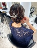 ルーズシニヨンhair