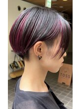 ショートオンリーサロントス(short only salon TOSS) 刈上げ女子2ブロック