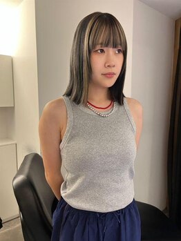 サンシーズ(SUNSEA'S)の写真/《"目を惹かれる透明感"》ファッション、メイク、肌色になじむ、オーダーメイドカラー。「三宮/元町」