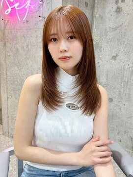 ハローバイシー 仙台(Hello by Sea) メルティカラー×フェミニンロング[似合わせカット/韓国]