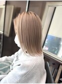 ホワイトミルクティー ブリーチ ヘアカラー