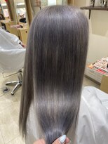 デザイニングヘアードゥ(designing hair Deux)&nbsp;レディースグレージュカラー【ブリーチ/ハイトーンカラー】