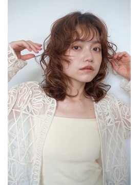 シア 表参道(SHEA.) ゆるふわっ○。ウェーブパーマ #ふんわりミディアム