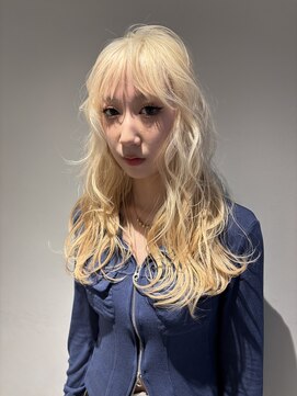 ダブ アオヤマ(DaB AOYAMA) 抜きっぱなしブロンド/ブリーチ/ケアブリーチ/レイヤー