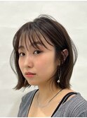 ◇ミニウルフ　ホワイトグレージュ　チェイリーブラウン 越谷