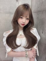 ロンドメリア 天神大名店(Lond Melia) イメチェンヘアスタイル美髪のススメワイドバングブルーブラック