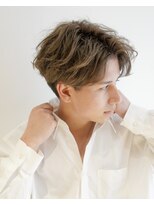 カライングドゥ(ing deux) スーツ短髪ツーブロック束感モテる黒髪シークレットパーマ流行