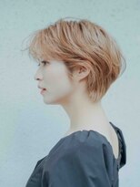 ヘアアンドリラクゼーション シャッセ(Hair&Relaxation SASE)&nbsp;ペールオレンジショート