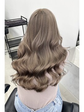 ブロンド(Blonde) ミルクティーベージュ　ブリーチカラー