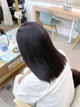 ロッコ 船橋駅(Rocco) 艶髪ストレート　透明感ラベンダーカラー　船橋　船橋駅