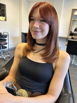 ヘアーアンドメイクアップ ケー インターナショナル 神楽坂(Ke' International)&nbsp;セミロングヘア